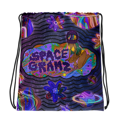 Space Gramz "Astral Babe"Drawstring bag