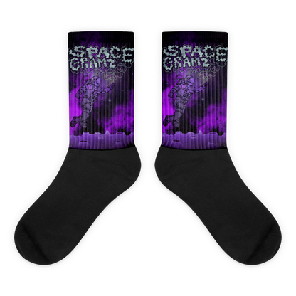 Moon Socks Purple