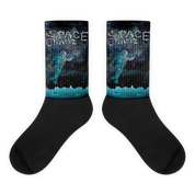 Moon Crew Socks - Blue