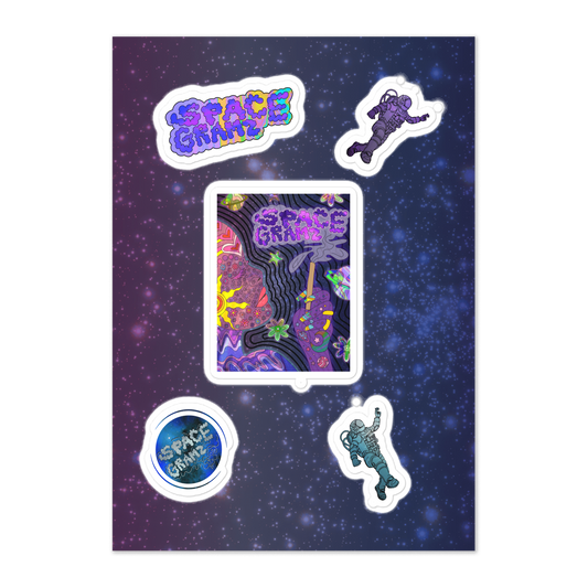 Space Gramz Sticker sheet