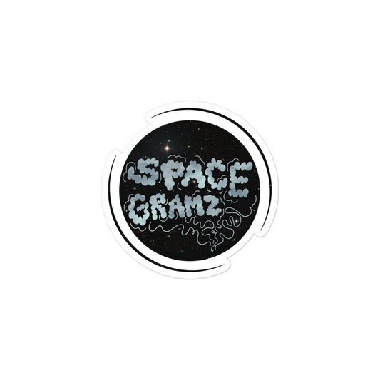Space Gramz Logo Stickers